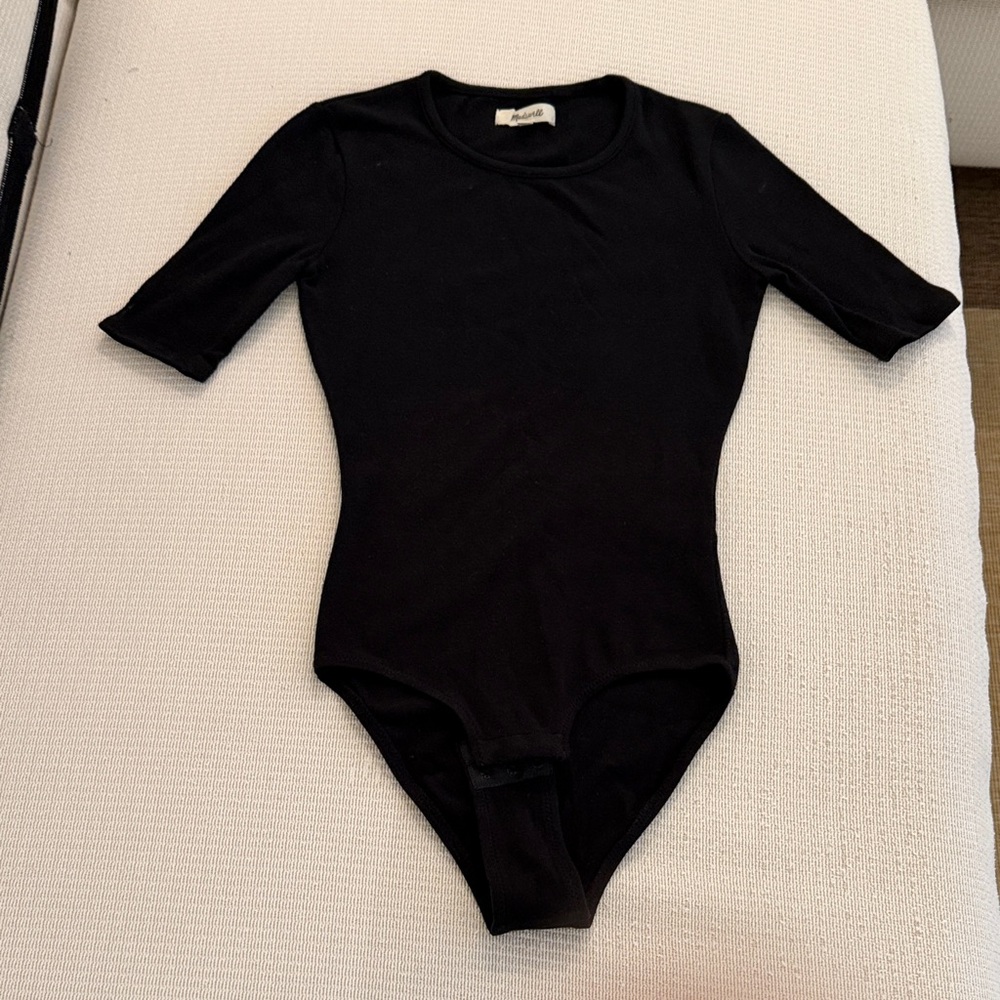 Madewell Black Kids Bodysuit